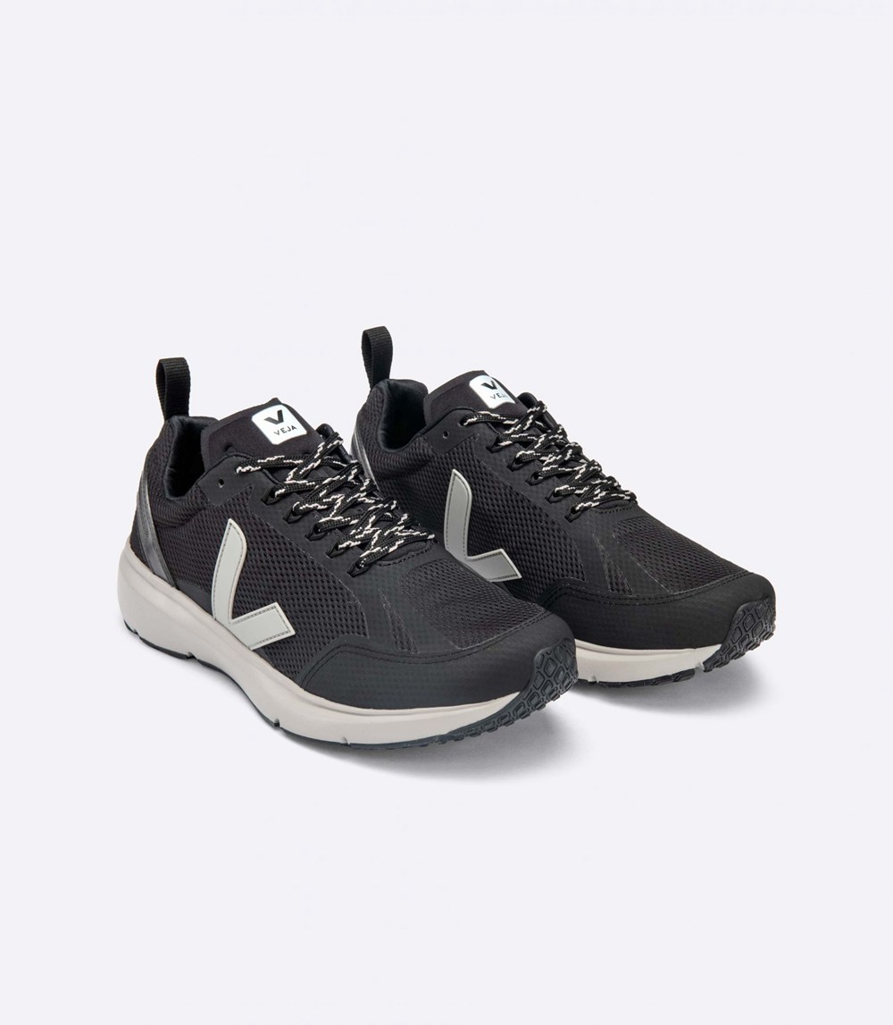 Veja Trainers Mens Black - Condor 2 Alveomesh - JQRM-59270